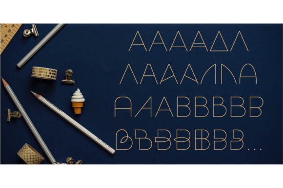 Riveruta Font PNG with transparent background - Preview 1
