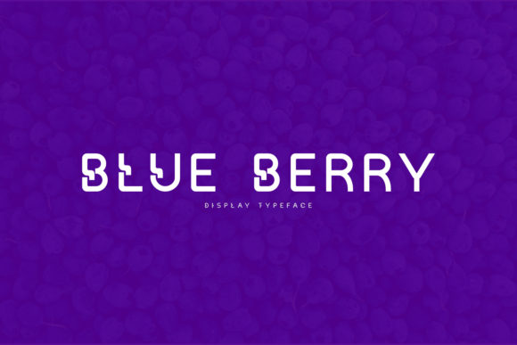 Blueberry Font - Preview 4