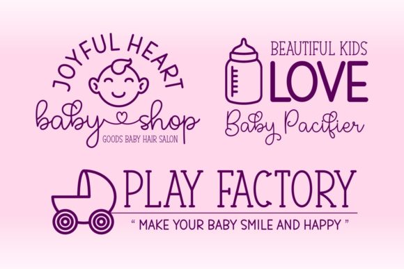 Hello Baby Stephanie Font - Preview 1