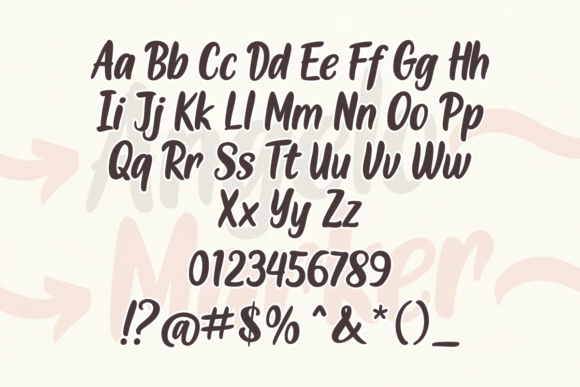 Angelo Marker Font - Preview 4