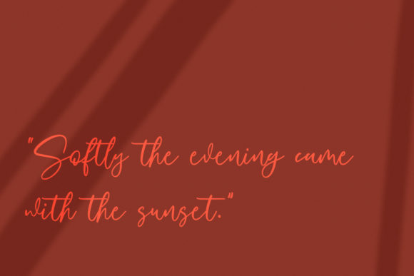 Blisslayton Font PNG with transparent background - Preview 6