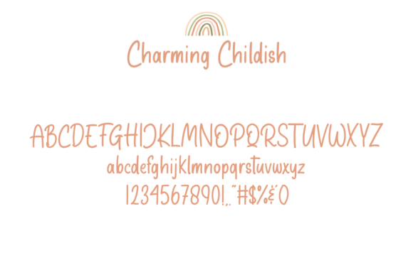 Charming Childish Font - Preview 5