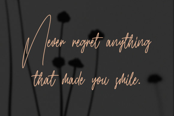 Gilly Fleurs Font - Preview 2