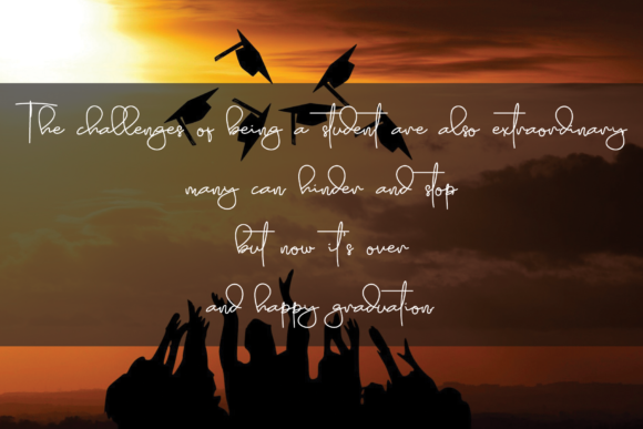 Graduation Day Font - Preview 4