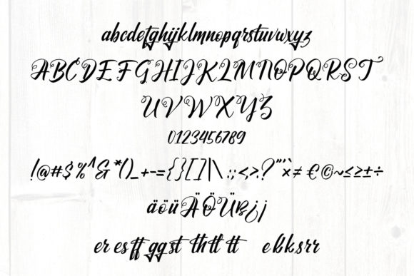 Santhyara Font PNG with transparent background - Preview 5