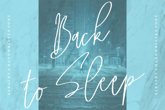 Sarathy Font PNG with transparent background - Preview 3