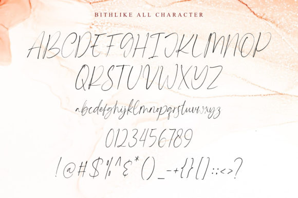 Bithlake Font - Preview 2