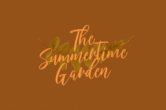 Bloomshine Font - Preview 4