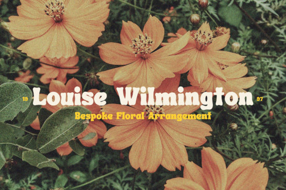 Flower Power Font - Preview 2