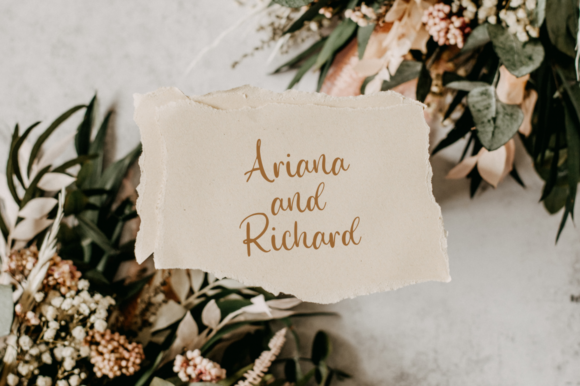 Magical Spring Font PNG with transparent background - Preview 4