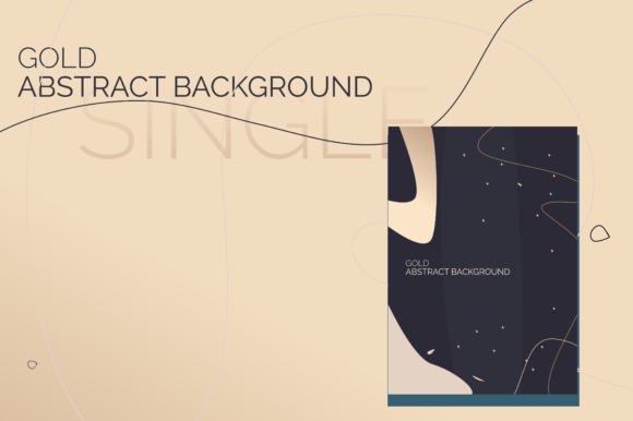 Gold Abstract Background Elegant Paper Graphics