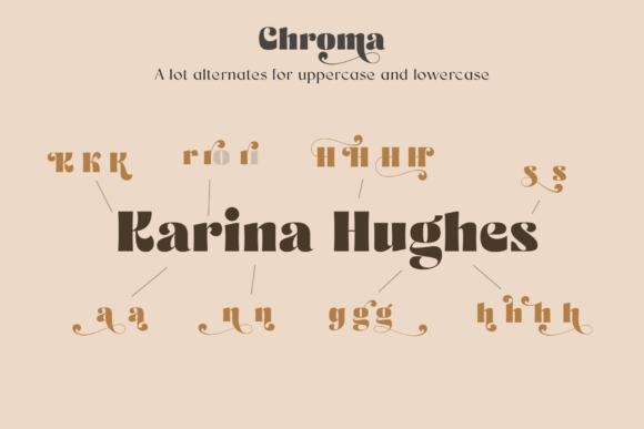 Chroma Font - Preview 5