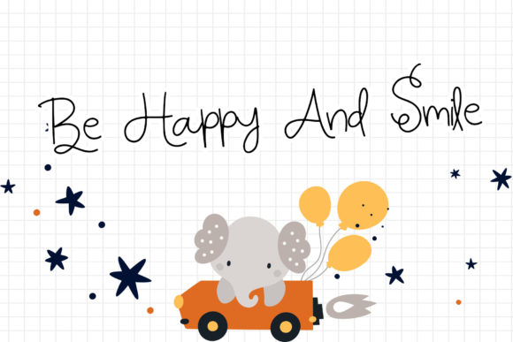 Happy Swirly Font - Preview 3