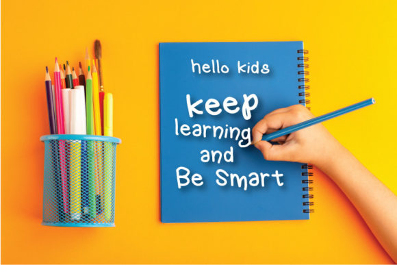 Hello Kids Font - Preview 1