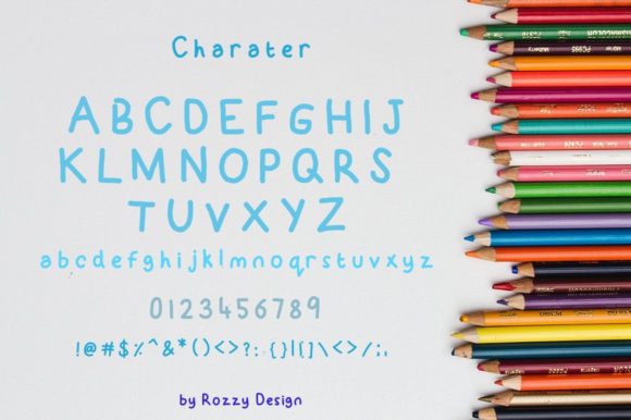 Kiddos Font - Preview 1