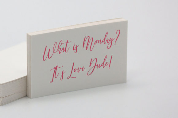 Mondayslove Font PNG with transparent background - Preview 2