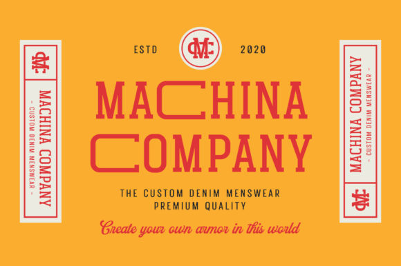 Monogram Holder Font PNG with transparent background - Preview 3