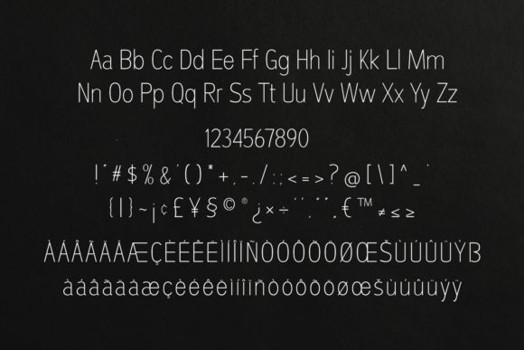 Moralist Sans Font PNG with transparent background - Preview 5