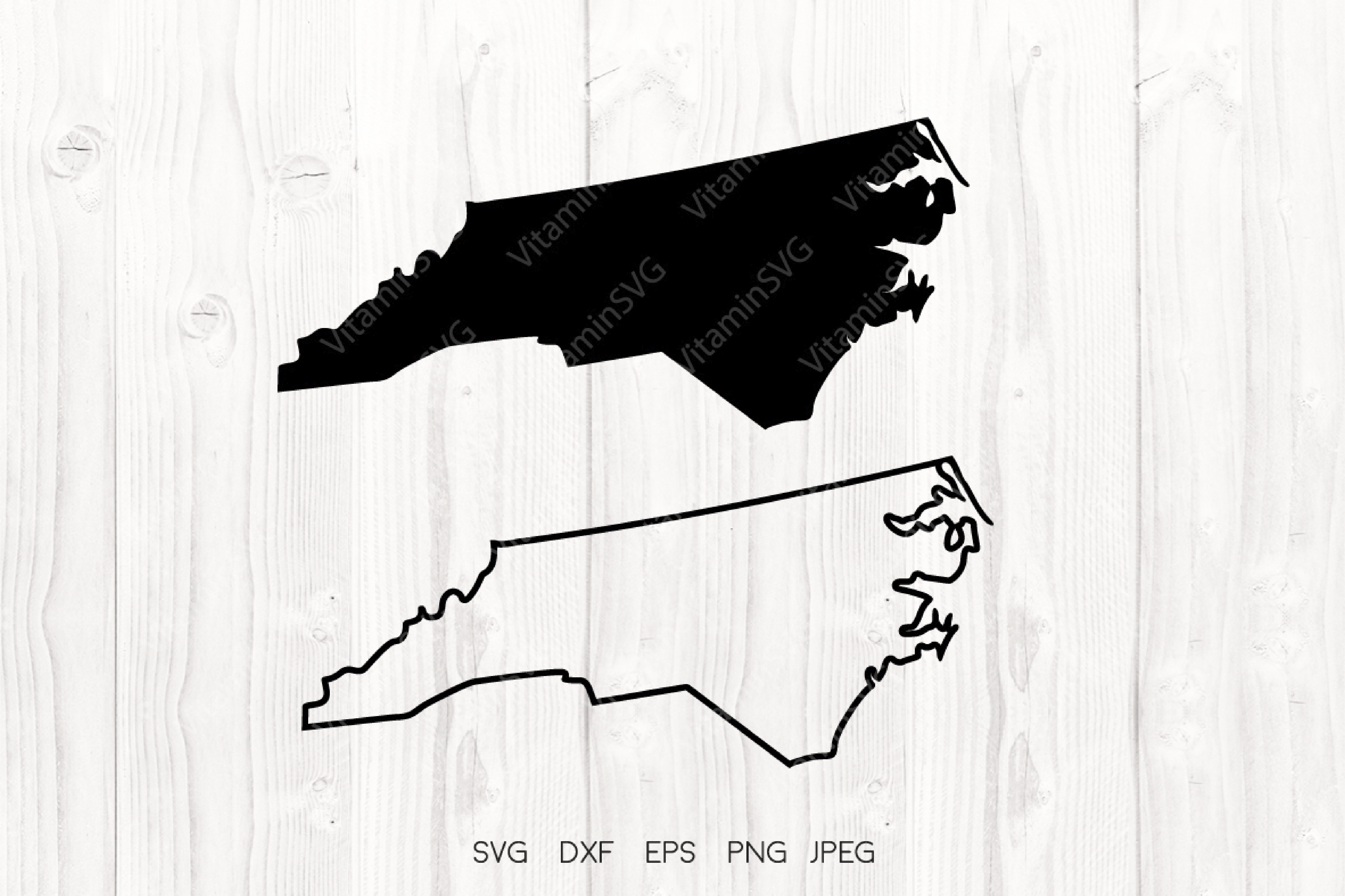 Nc. Sign Shape North Carolina Shape Svg Graphic by VitaminSVG · Creative Fabrica
