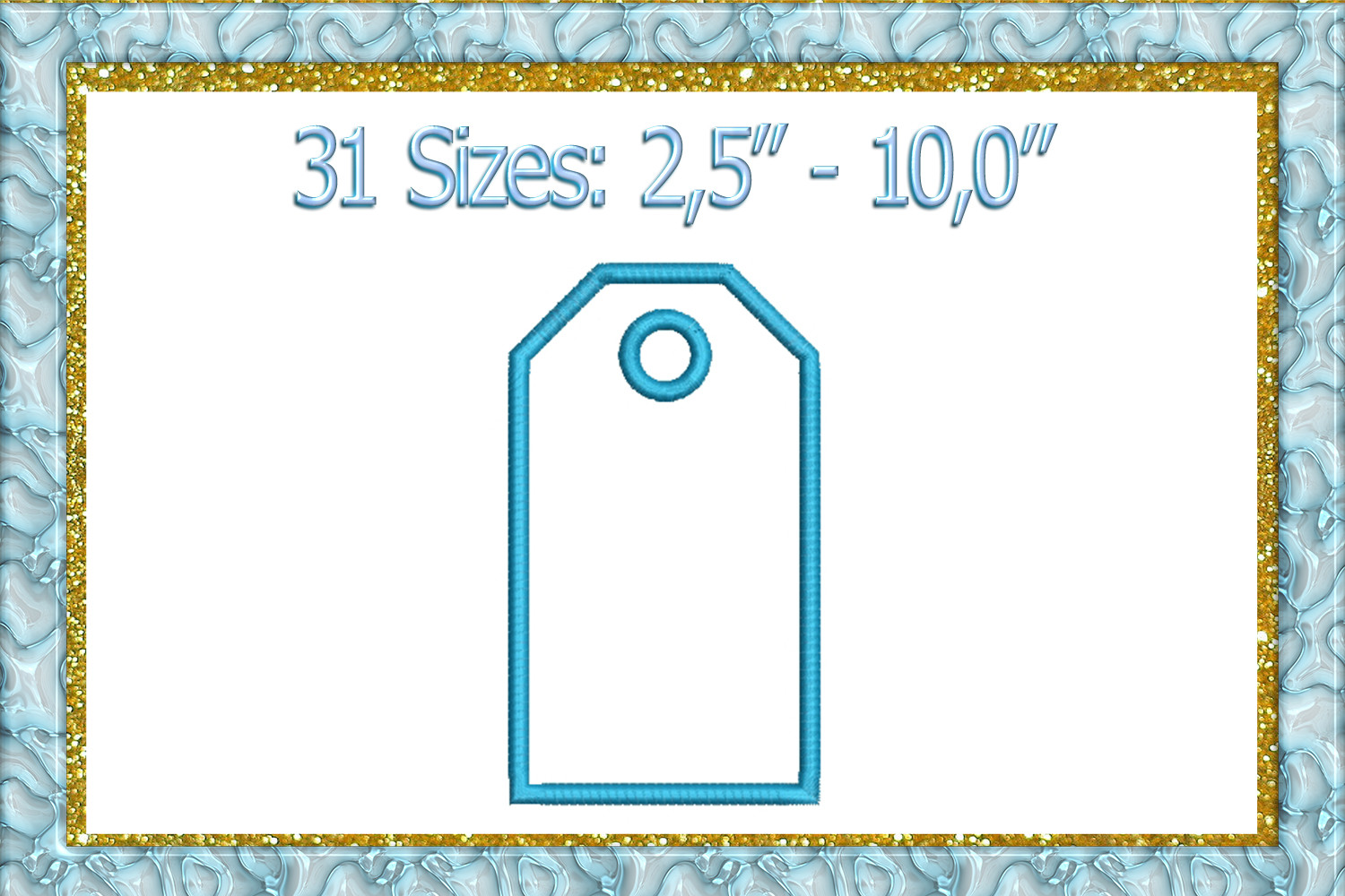 Price Tag Applique