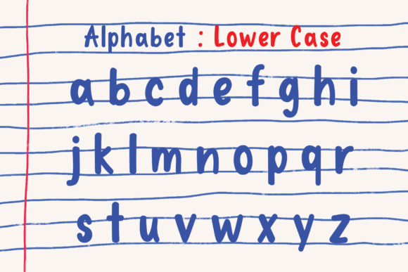 Alphabet Font - Preview 2