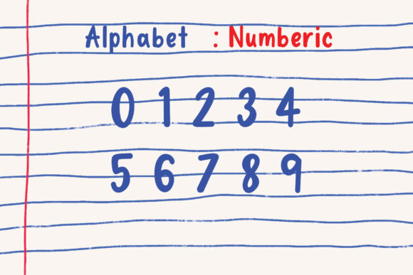 Alphabet Font - Preview 3