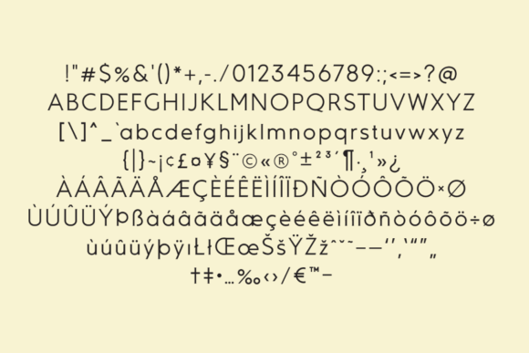 Ausion Font - Preview 3