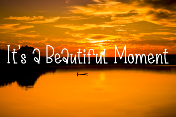 Beauty Sunset Font - Preview 1