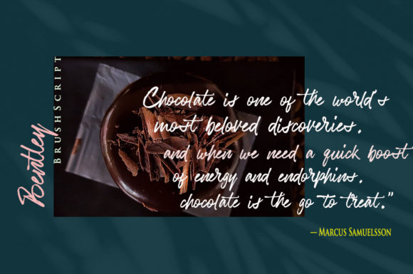 Bentley Script Font - Preview 1