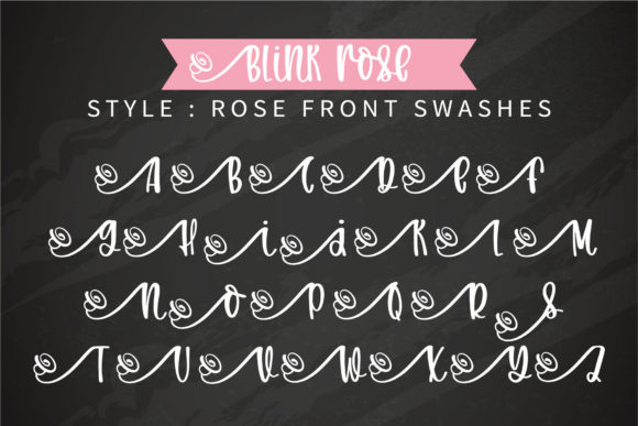 Blink Rose Font - Preview 5