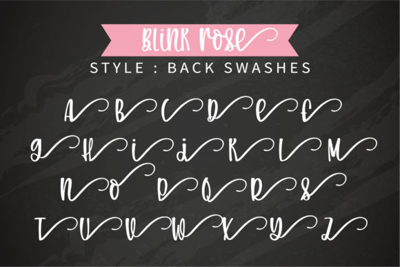 Blink Rose Font - Preview 6