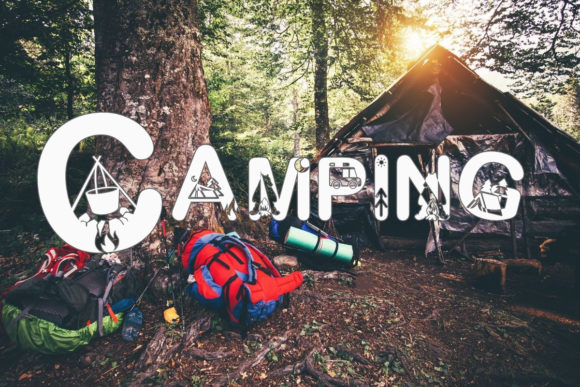 Camping Font - Preview 2
