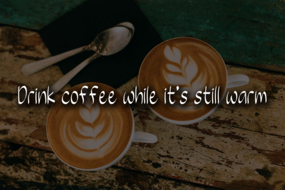 Coffee Latte Font - Preview 2