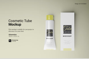 Cosmetic Tube Mockup Graphic by Ian Mikraz · Creative Fabrica