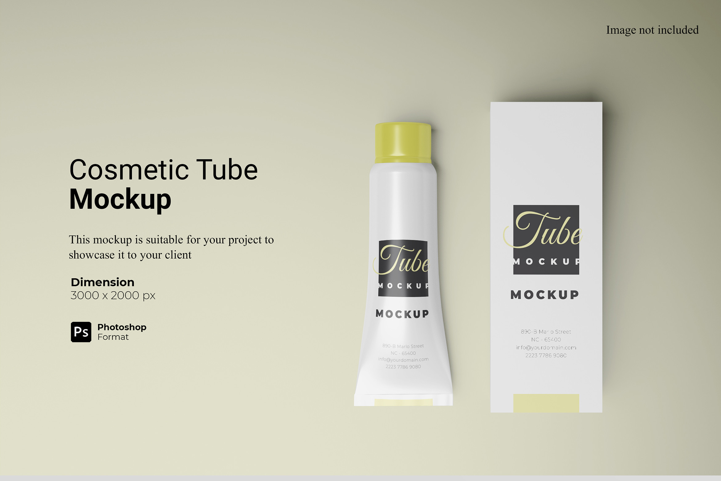 Cosmetic Tube Mockup Graphic by Ian Mikraz · Creative Fabrica