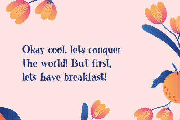 Fig & Lemon Duo Font - Preview 4