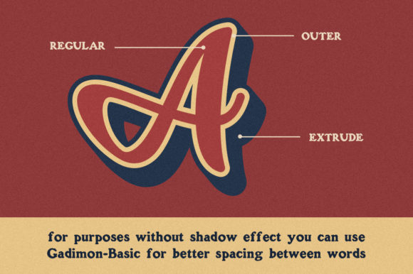 Gadimon Font - Preview 5
