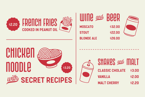 Gendis Font PNG with transparent background - Preview 1
