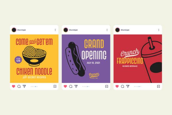 Gendis Font PNG with transparent background - Preview 6