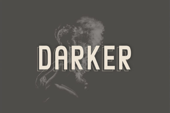 Gringe Typeface Font PNG with transparent background - Preview 1