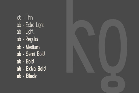 Gringe Typeface Font PNG with transparent background - Preview 3