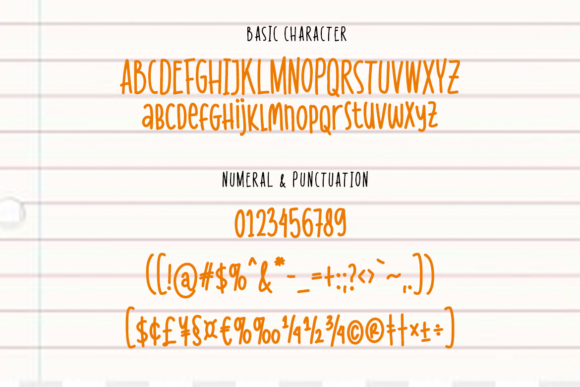 Plastico Font PNG with transparent background - Preview 2