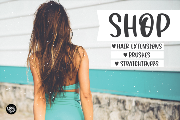 Amora Brush Font PNG with transparent background - Preview 5