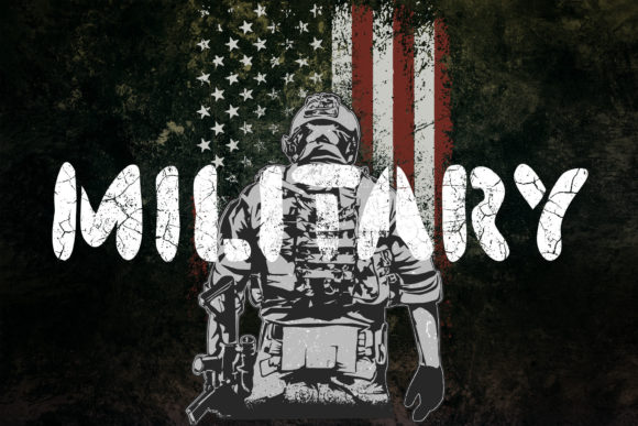 Army Font - Preview 5