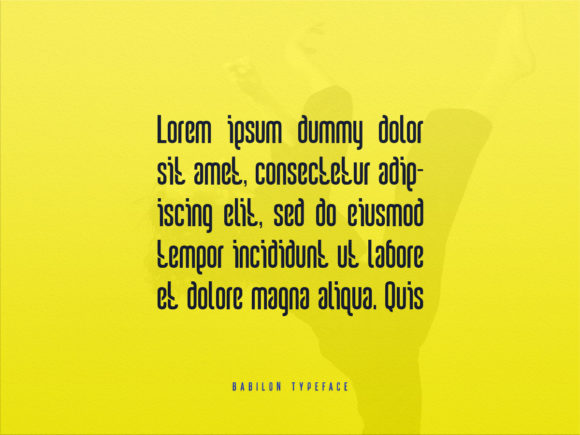 Babilon Font - Preview 1