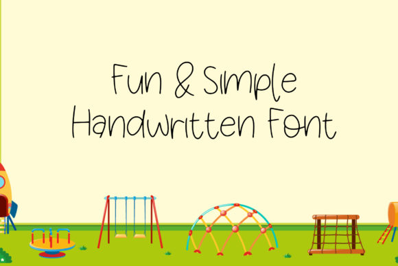 Back to School Font - Preview 1