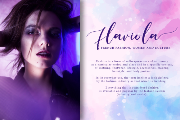 Falviola Font - Preview 3