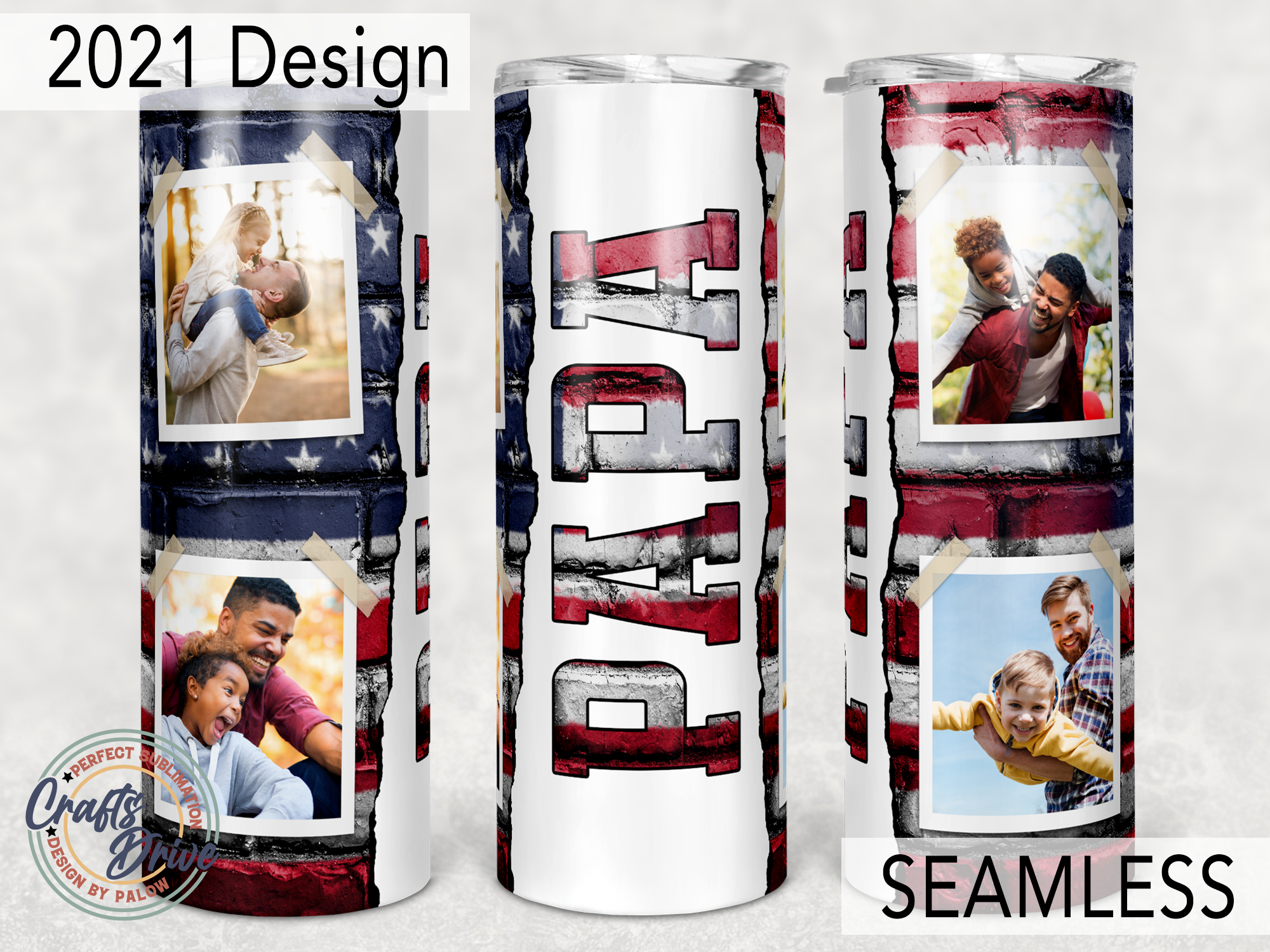 Father'S Day Tumbler 20 Oz Skinny Graphic by MiPaLow · Creative Fabrica