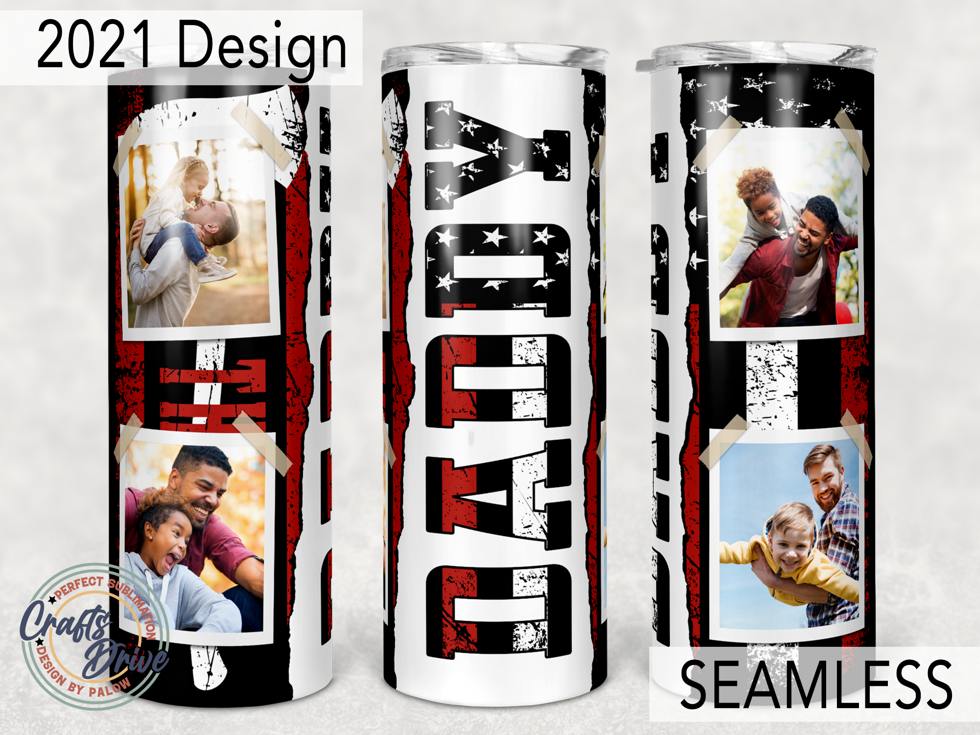 Father'S Day Tumbler 20 Oz Skinny Graphic by MiPaLow · Creative Fabrica