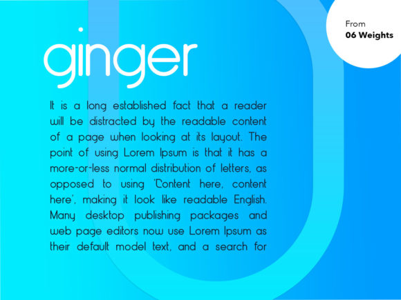 Ginger Font - Preview 2